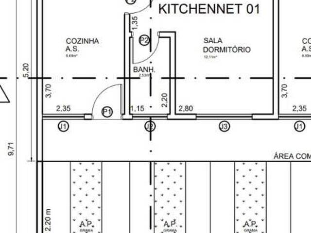 #KN0148 - Kitnet para Venda em Sorocaba - SP - 2