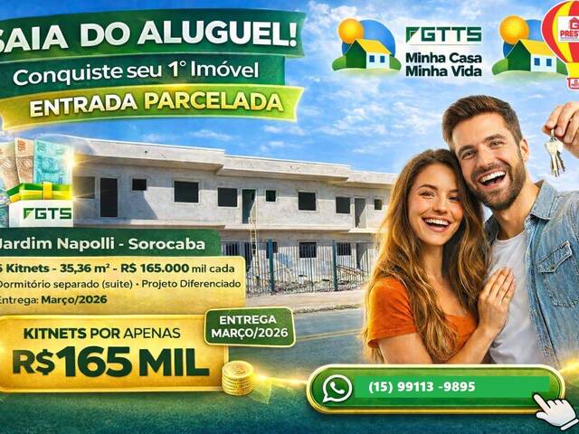 Kitnet para Venda em Sorocaba - 5