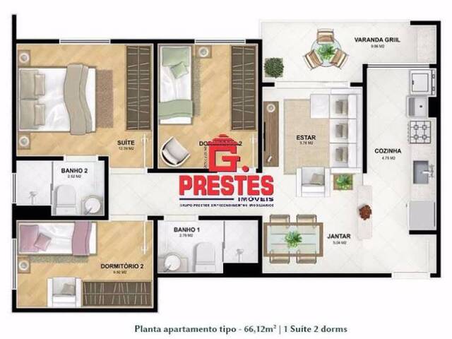 Apartamento para Venda em Votorantim - 4