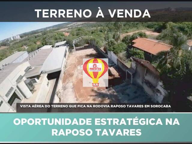 #7713 - Área para Venda em Sorocaba - SP - 1