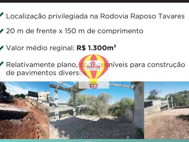 #7713 - Área para Venda em Sorocaba - SP - 2