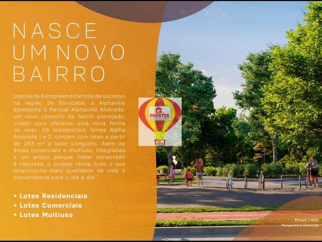 #8217 - Terreno para Venda em Votorantim - SP - 2